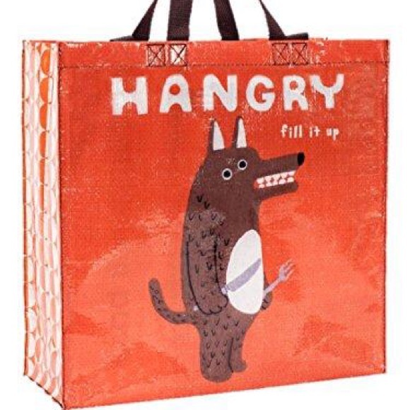 Blue Q Handbags - NWT! Blue Q Bags, Shopper, Hangry Fill It Up